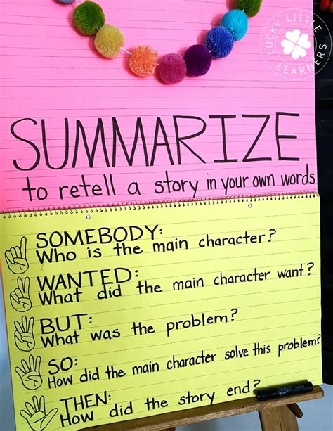 3 Ways to Summarize?